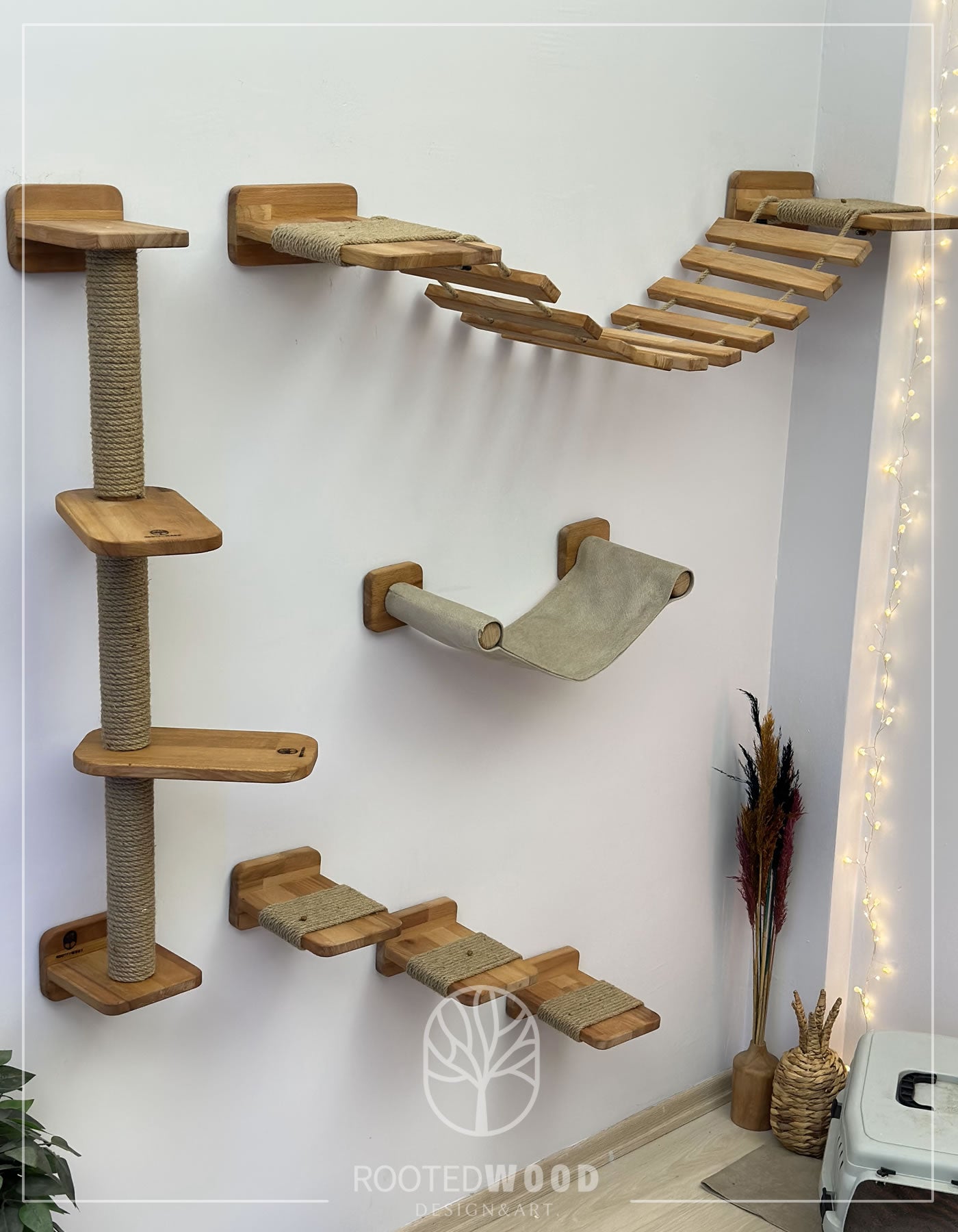 Cat Bed, Cat Furniture, , Cat Bridge for Wall, Cat Wall Furniture, Cat Tower, Cat Toy, Cat Tree, Cat Hammock, Modern Cat Furniture, Cat Cave, Pet Steps 