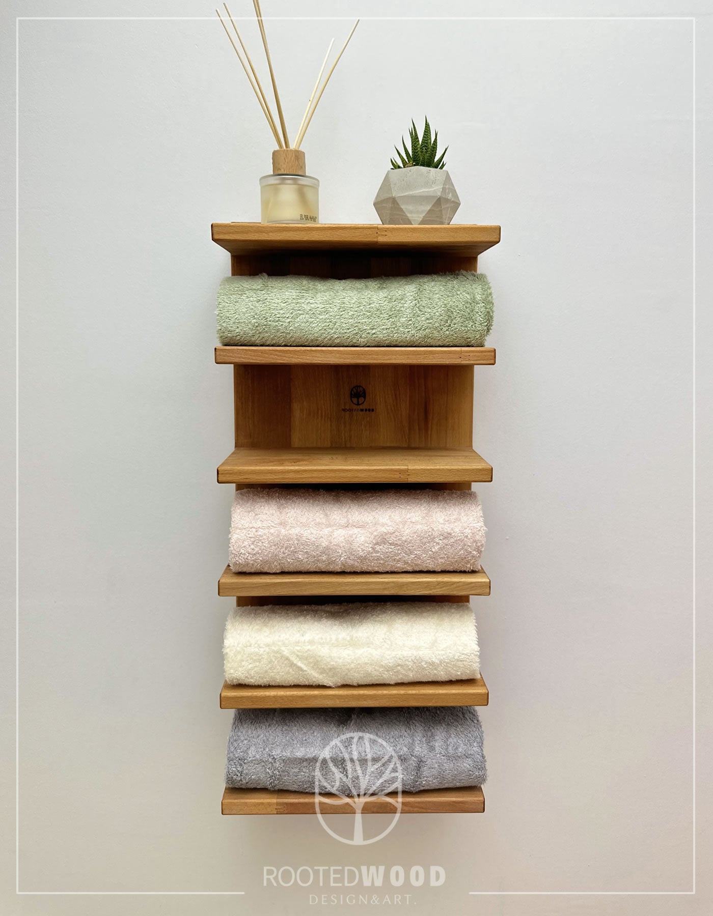 Towel Rack, Towel Holder, Floating Shelf, Bath Towel Holder, Towel Bar, Bathroom Shelf, Bathroom Storage, Towel Hook, , Bathroom Fixture, Wood Rack, 4 Tier Shelf