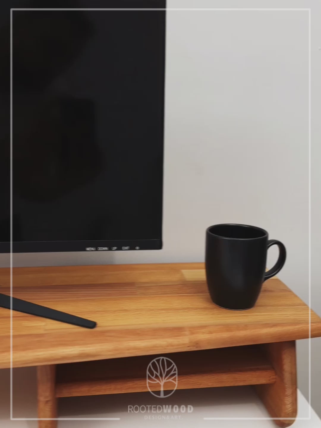 Computer Stand, Monitor Stand, Desk Organizer, Laptop Stand, Desk Shelf, Desk Accessories, Computer Desk, Wooden Stand, Stand for Monitor, Risers and Stands, Tv Stand, Desk Stand, Aesthetic Desk